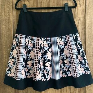 H&M Floral Cotton Skirt